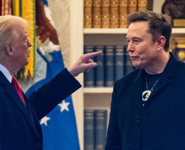 Guerra entre Elon Musk y Trump