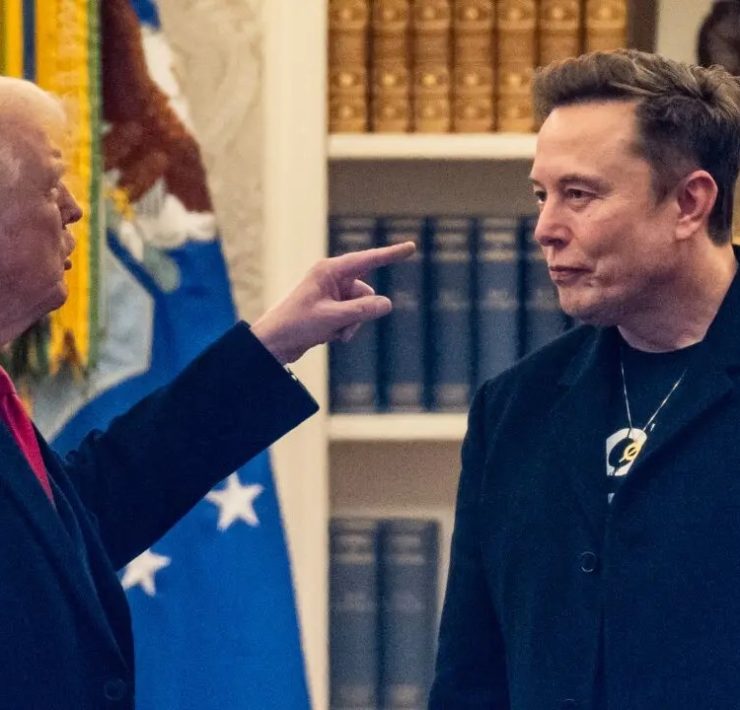 Guerra entre Elon Musk y Trump