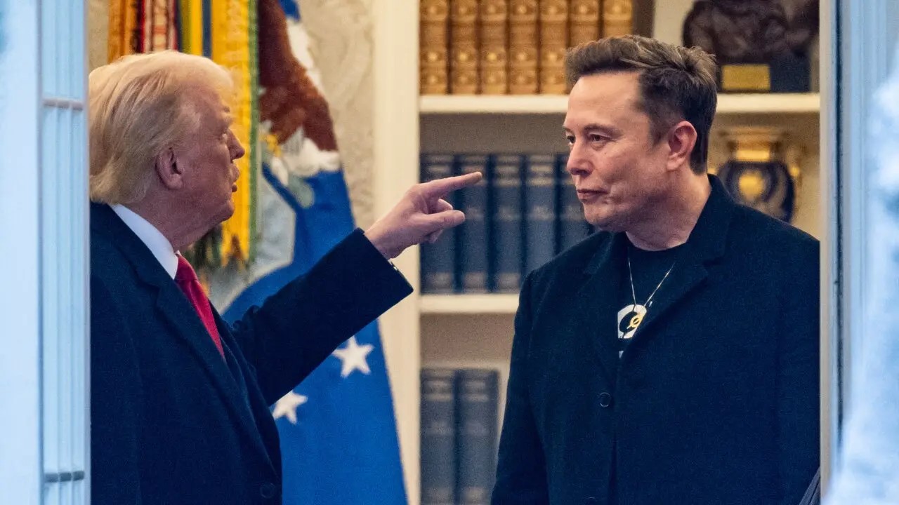 Guerra entre Elon Musk y Trump