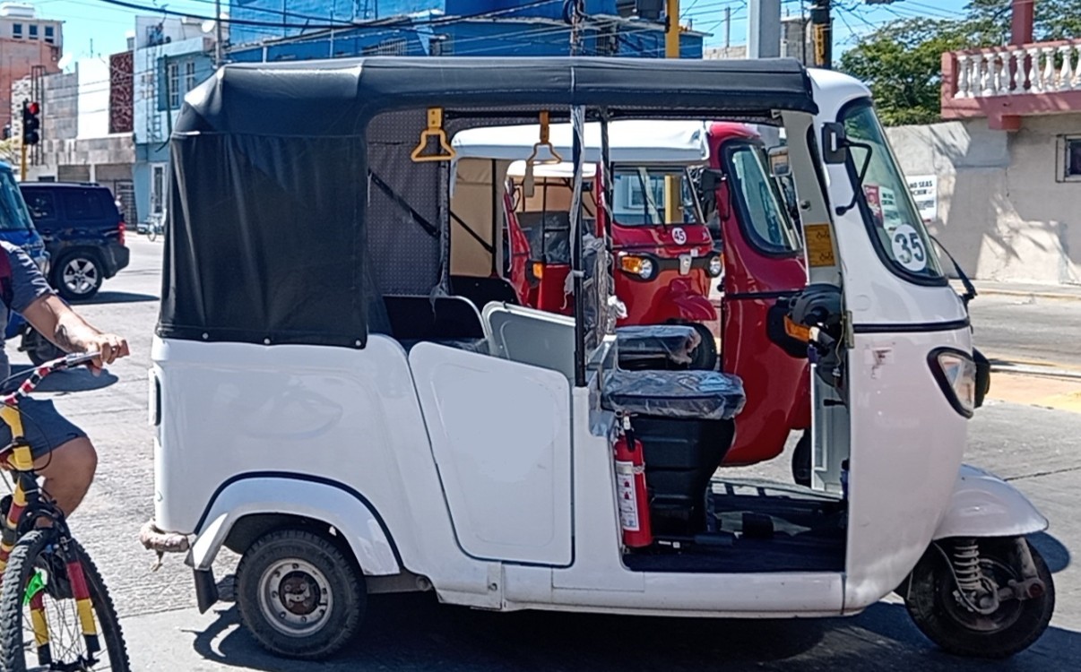 Quirio Misrrain Soto Verdugo, secretario general del Sindicato de Mototaxis, adherido a la Confederación de Trabajadores y Campesinos (CTC)