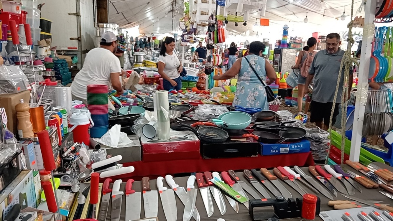 Ferieros reportan pérdidas en la Feria del Carmen