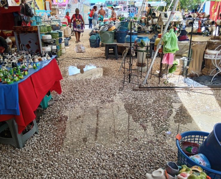 Ferieros reportan pérdidas en la Feria del Carmen