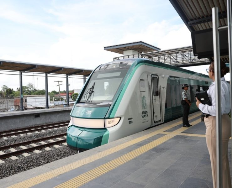 Inicia operaciones la estación Tenosique del Tren Maya