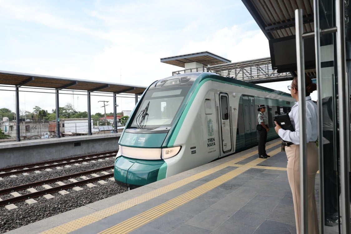 Inicia operaciones la estación Tenosique del Tren Maya
