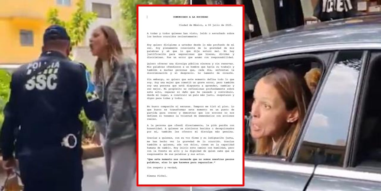 Lady Racista ofrece disculpa pública