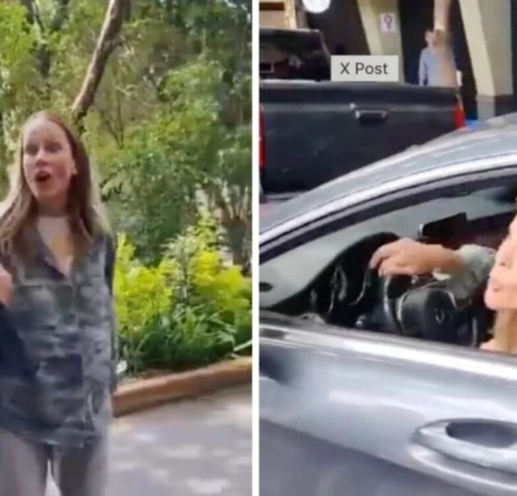 Lady racista en CDMX