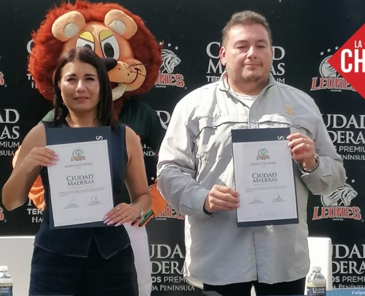 ¡Un jonrón que conecta el béisbol con el desarrollo inmobiliario! Leones de Yucatán y Ciudad Maderas firman un convenio