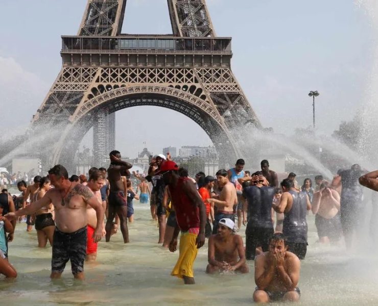 Ola de calor en Francia