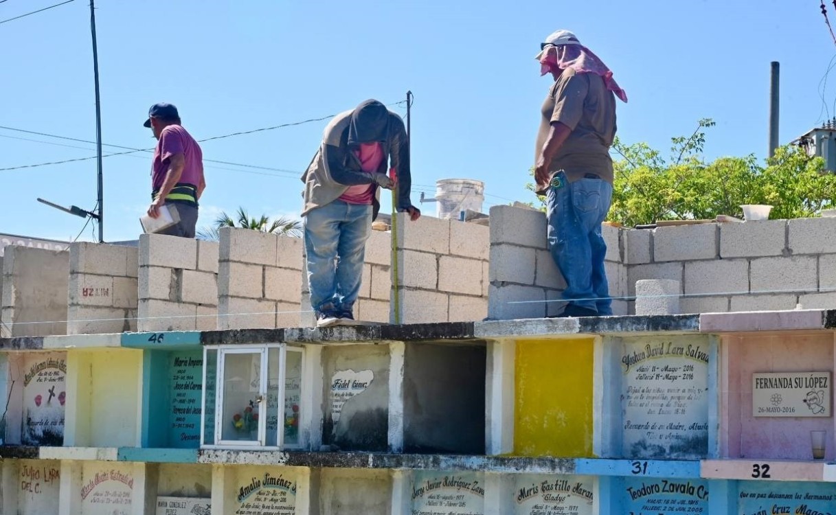 Panteón Colonia de Ciudad del Carmen con 80 % de ocupación
