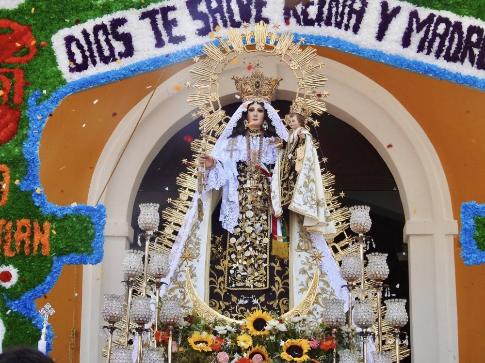 El próximo domingo paseo de la Virgen por tierra
