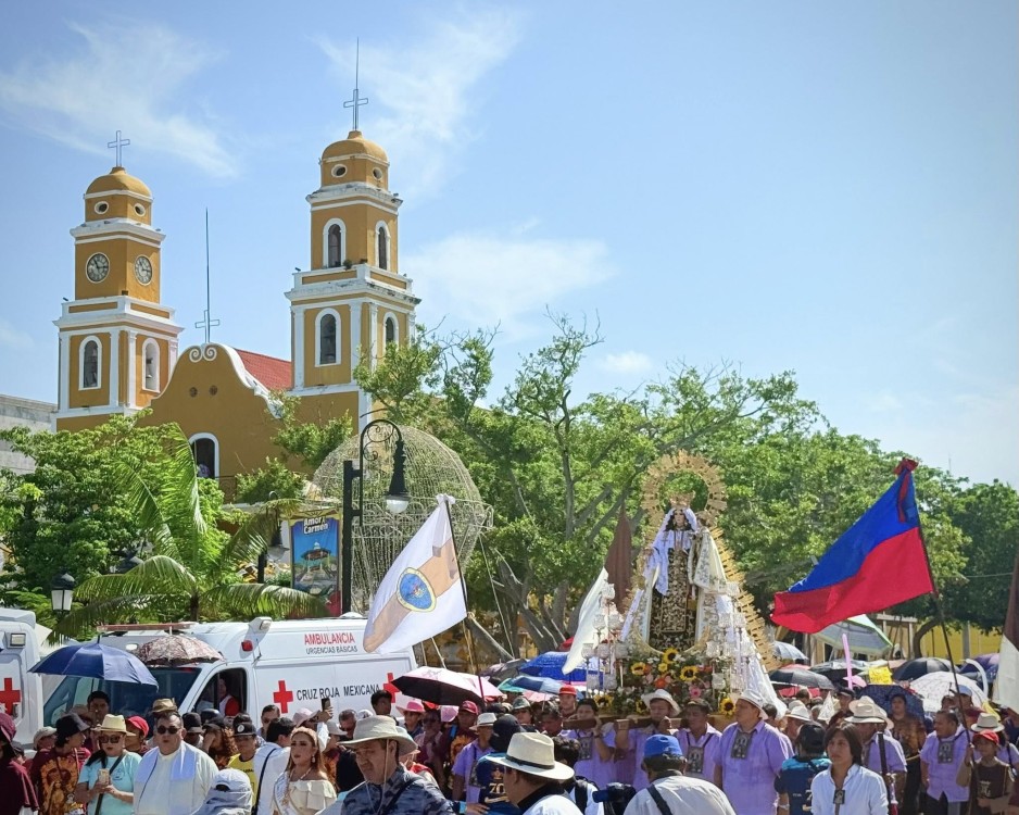 El próximo domingo paseo de la Virgen por tierra