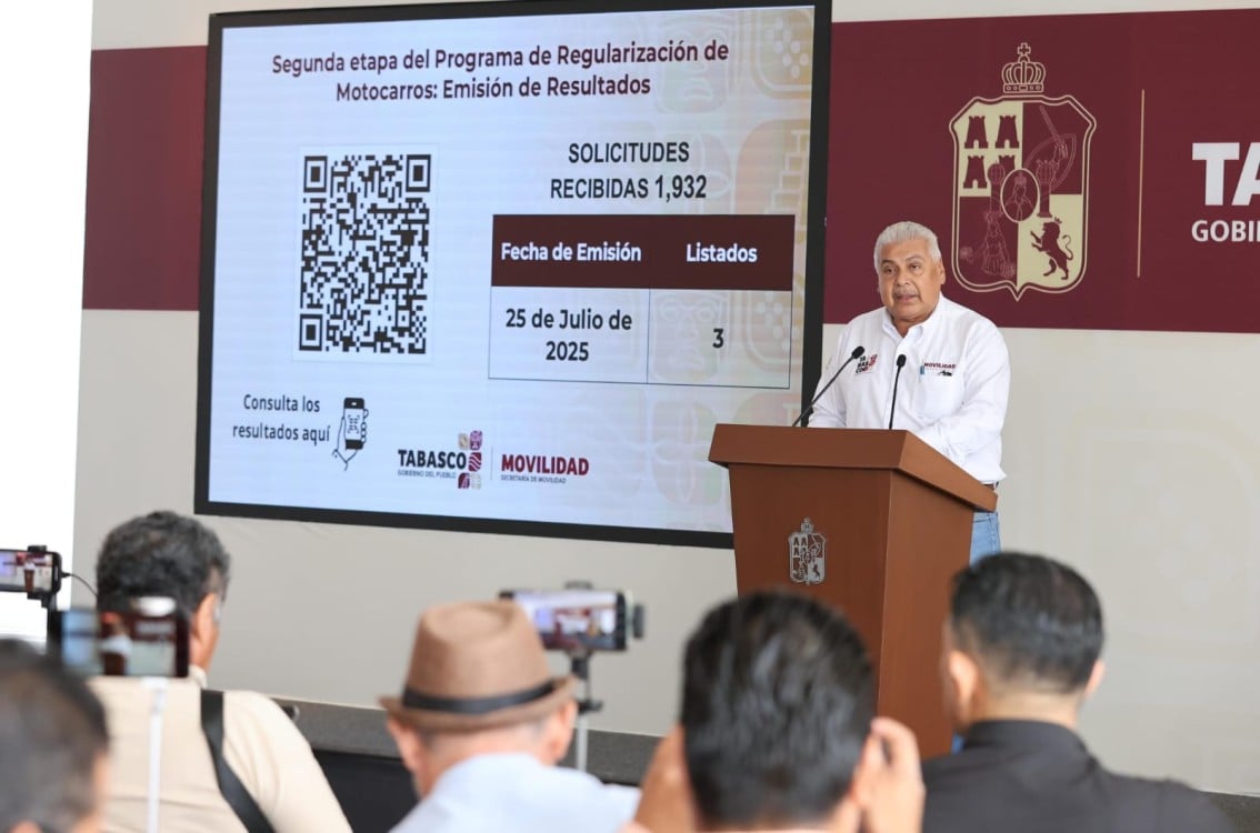 Inicia tercera etapa del Programa de Regularización de Motocarros en Tabasco