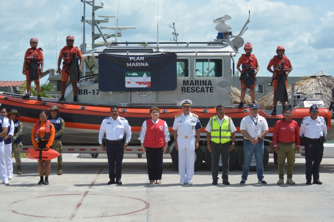 Inicia Plan Marina “Operación Salvavidas Verano 2025”