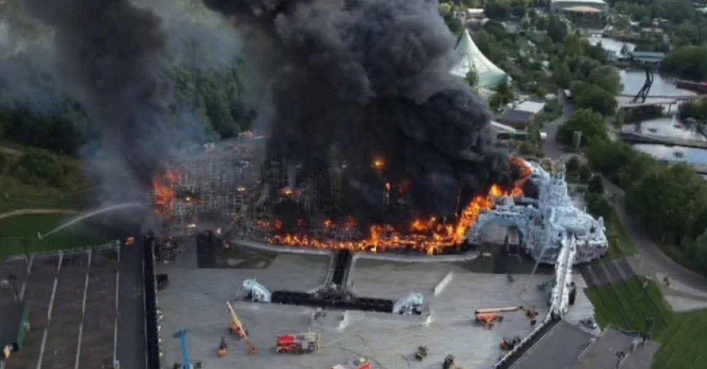 Se incendió escenario de festival musical en Tomorrowland Peligra su edición 2025