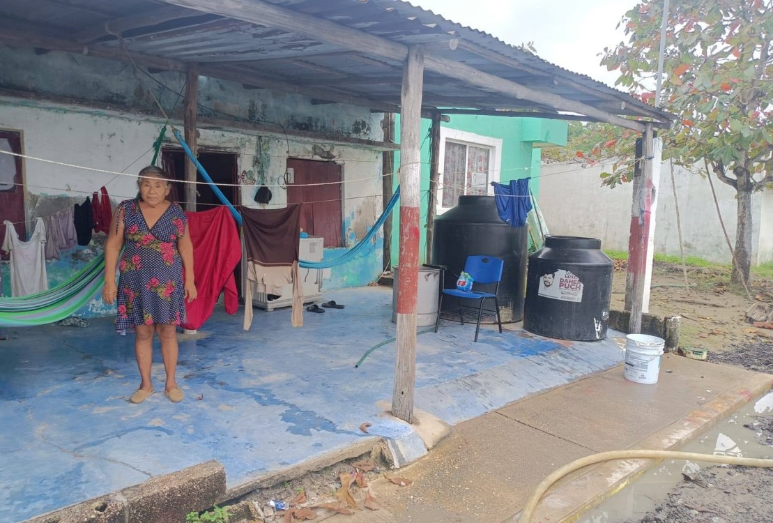 Familias de Atasta carecen de agua potable