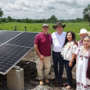 ¡Riego todo el Año! Productores(as) de Sucilá tendrán riego todo el año con energía solar