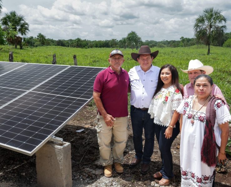 ¡Riego todo el Año! Productores(as) de Sucilá tendrán riego todo el año con energía solar