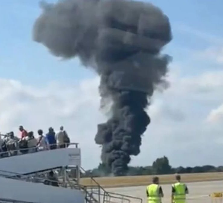 Tragedia aérea en Londres
