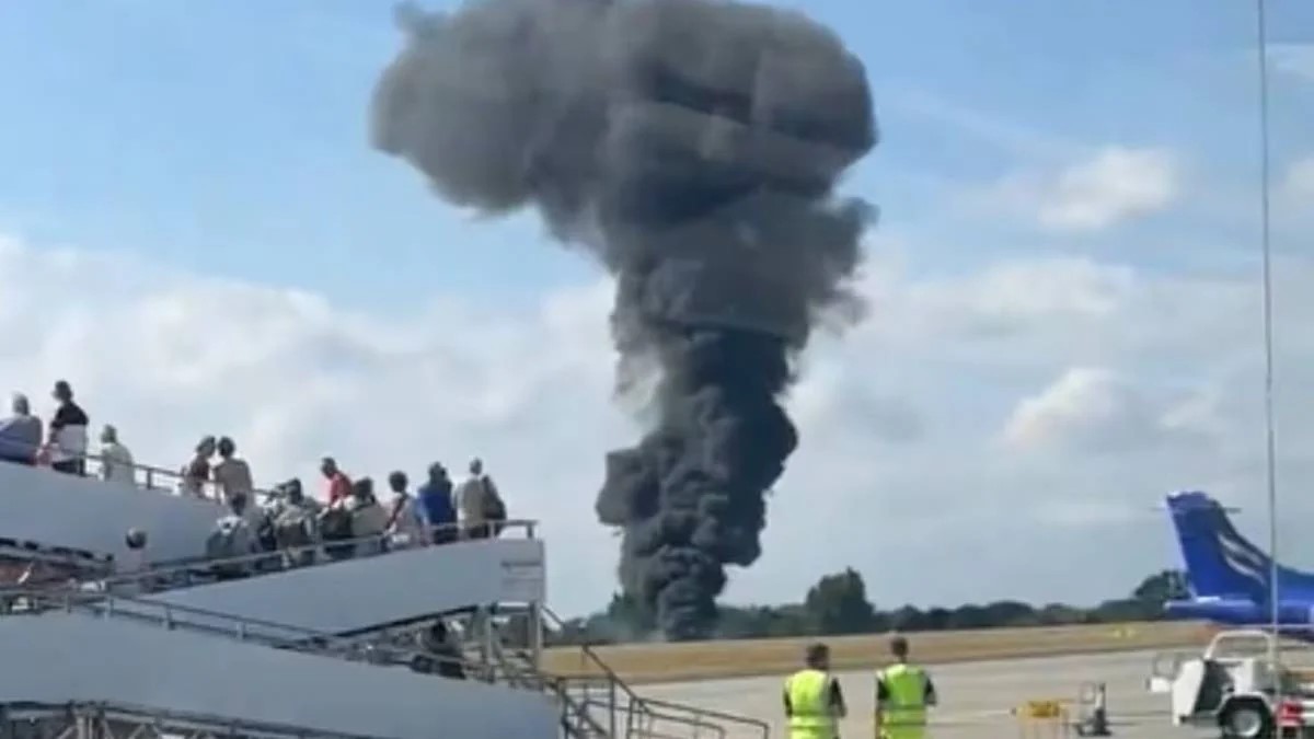 Tragedia aérea en Londres
