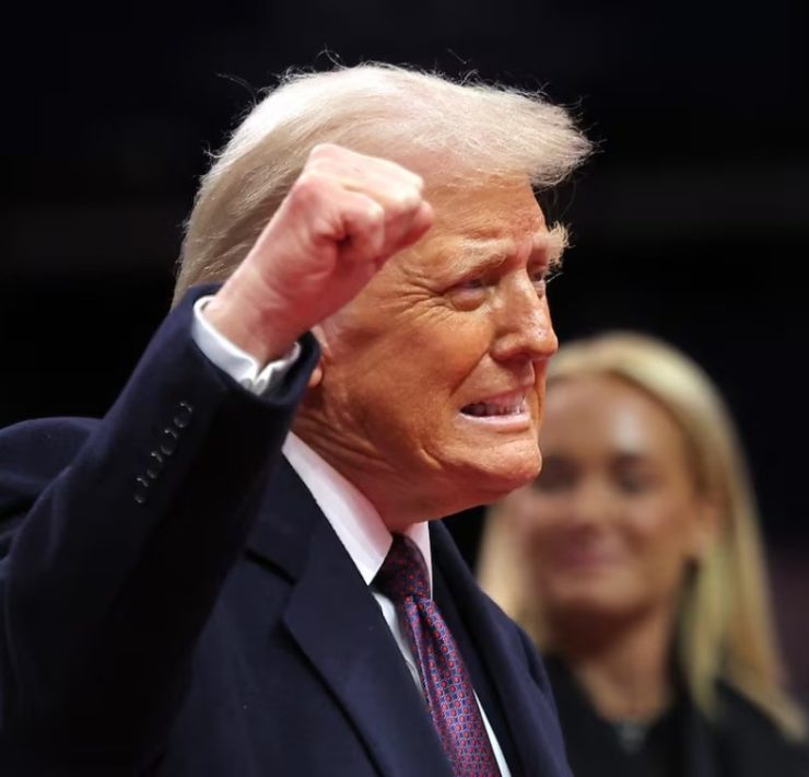 Trump celebró seis meses de gobierno