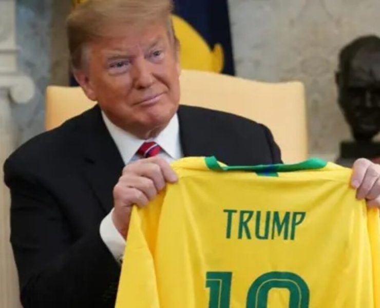 Trump impone aranceles del 50 a Brasil