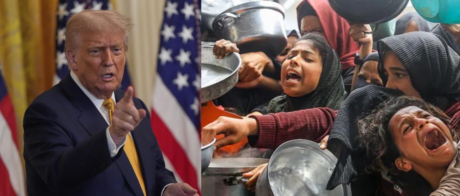 Trump responsabiliza a Israel por la hambruna en Gaza