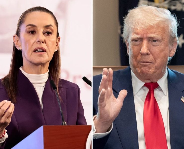 Trump y Sheinbaum dialogarán antes de la posible imposición