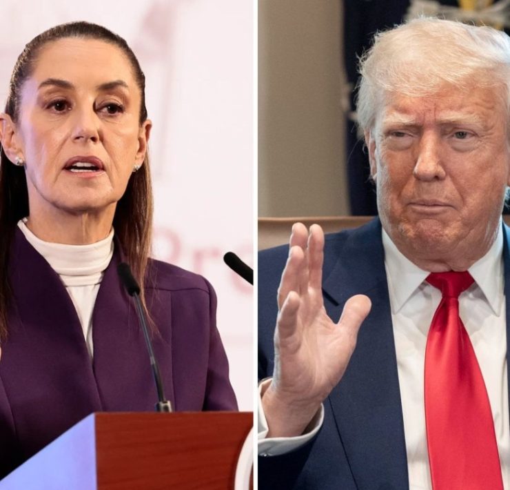 Trump y Sheinbaum dialogarán antes de la posible imposición