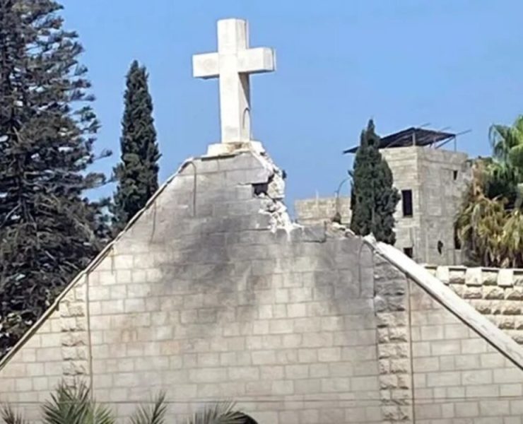 Única iglesia católica en Gaza es destruida
