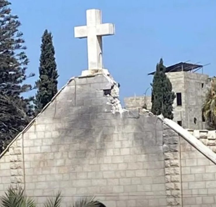 Única iglesia católica en Gaza es destruida
