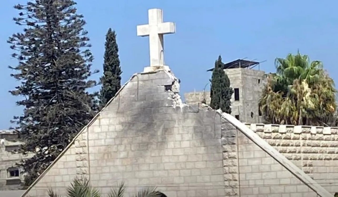 Única iglesia católica en Gaza es destruida