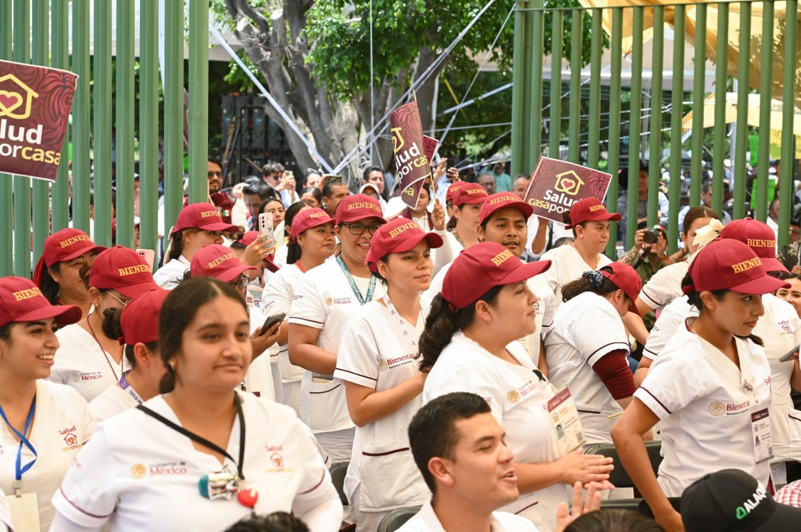Sheinbaum impulsa red de salud y conectividad para la Huasteca Potosina