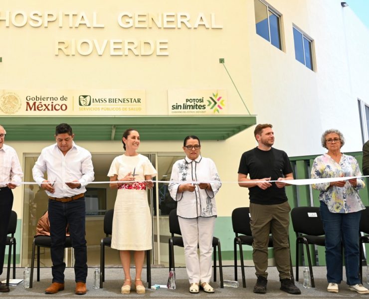 Sheinbaum impulsa red de salud y conectividad para la Huasteca Potosina