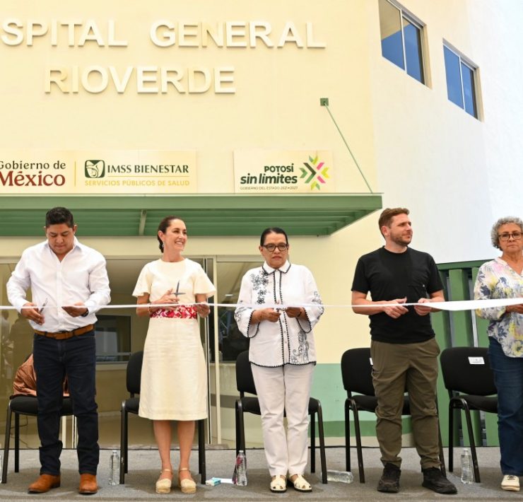 Sheinbaum impulsa red de salud y conectividad para la Huasteca Potosina