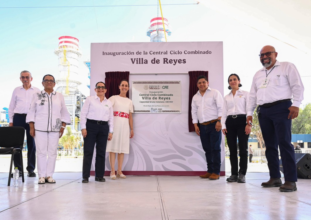 Sheinbaum refuerza la soberanía energética con planta sustentable en San Luis Potosí