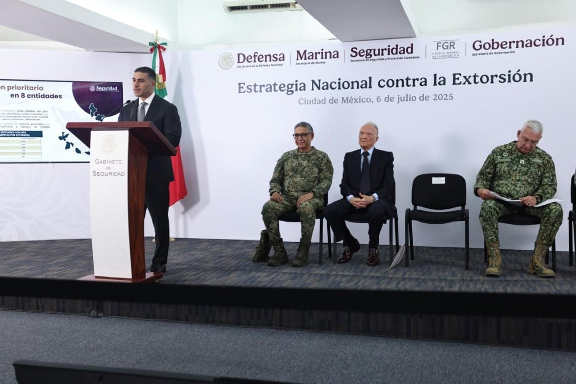 Respaldo institucional y denuncia ciudadana: pilares de la nueva ofensiva contra la extorsión en México