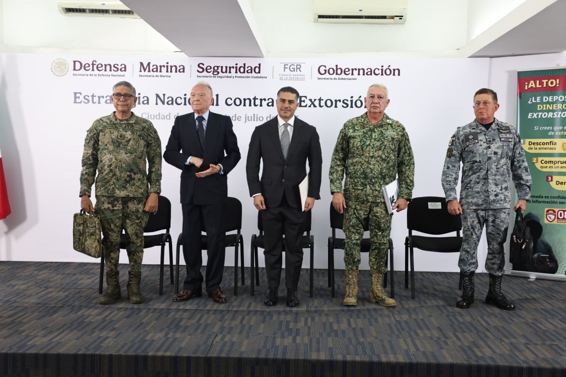 Respaldo institucional y denuncia ciudadana: pilares de la nueva ofensiva contra la extorsión en México