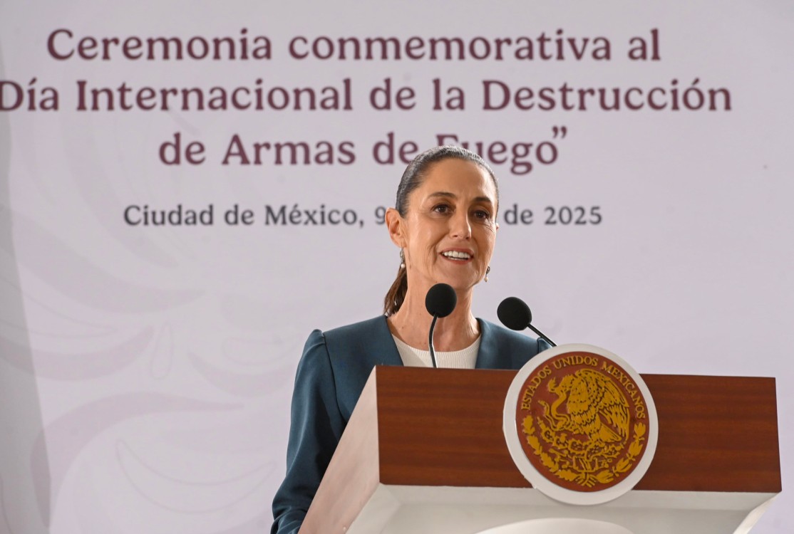 Gobierno transforma la recuperación de armas en un símbolo cultural de paz