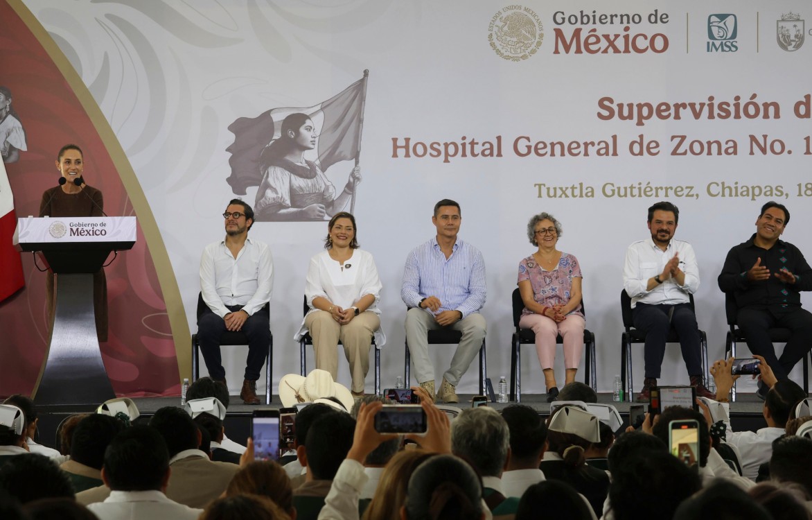 Claudia Sheinbaum refuerza compromiso con Chiapas: salud, infraestructura y soberanía como ejes del desarrollo