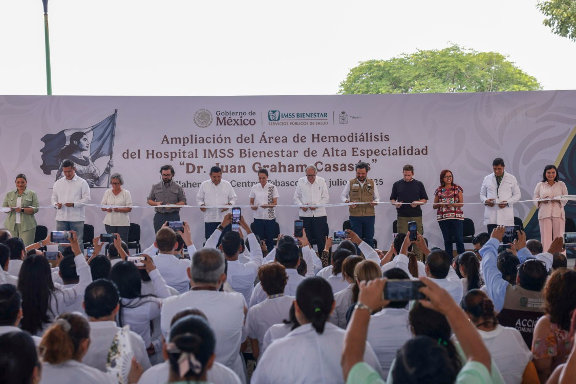 Sheinbaum impulsa atención renal en el sureste con ambicioso plan de trasplantes y ampliación hospitalaria