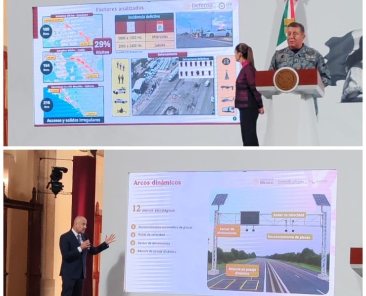 Refuerzan seguridad en carreteras clave con despliegue tecnológico y operativo sin precedentes