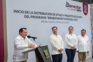 Gobierno del Estado inicia entrega de útiles de “Bienestar en tu Escuela”