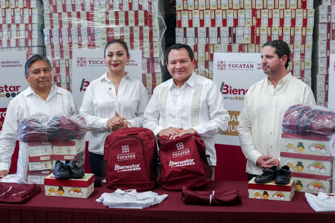 Arranca la entrega de útiles escolares con el programa “Bienestar en tu Escuela”