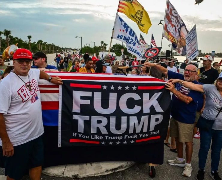 Rechazo masivo a Trump