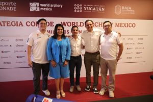 Inauguración del Centro de Excelencia en Mérida, donde la CONADE impulsa el Tiro con Arco con instalaciones de primer nivel.