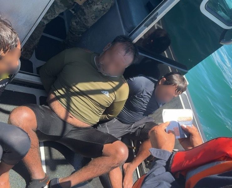 Operativo en altamar: tres detenidos por pesca ilegal en costas de Yucatán