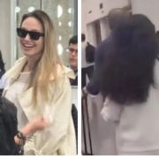 Hollywood aterriza en Veracruz: Angelina Jolie y Salma Hayek en Veracruz