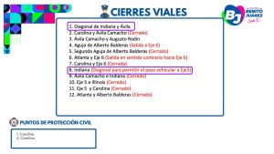 El Estadio Banorte atribuye el cierre de calles, a las autoridades de la Ciudad de México.