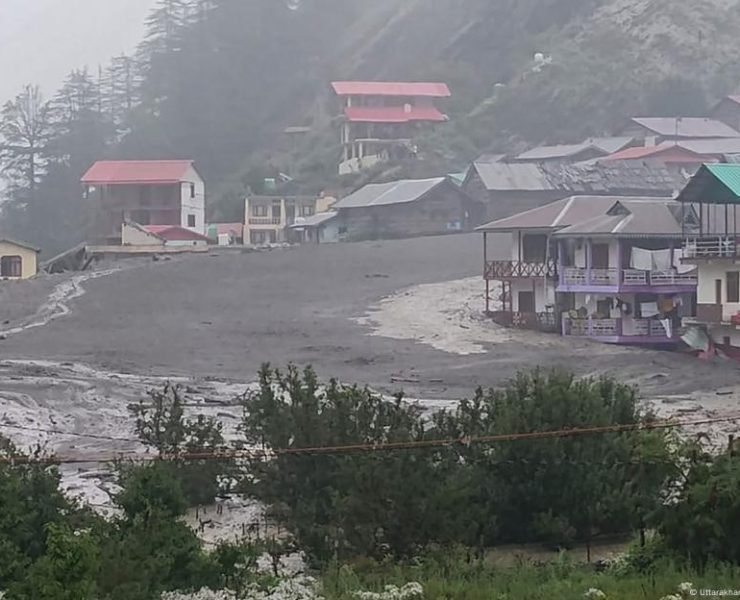 Aluvión mortal en India