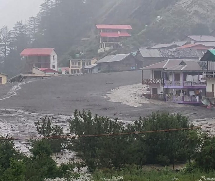 Aluvión mortal en India